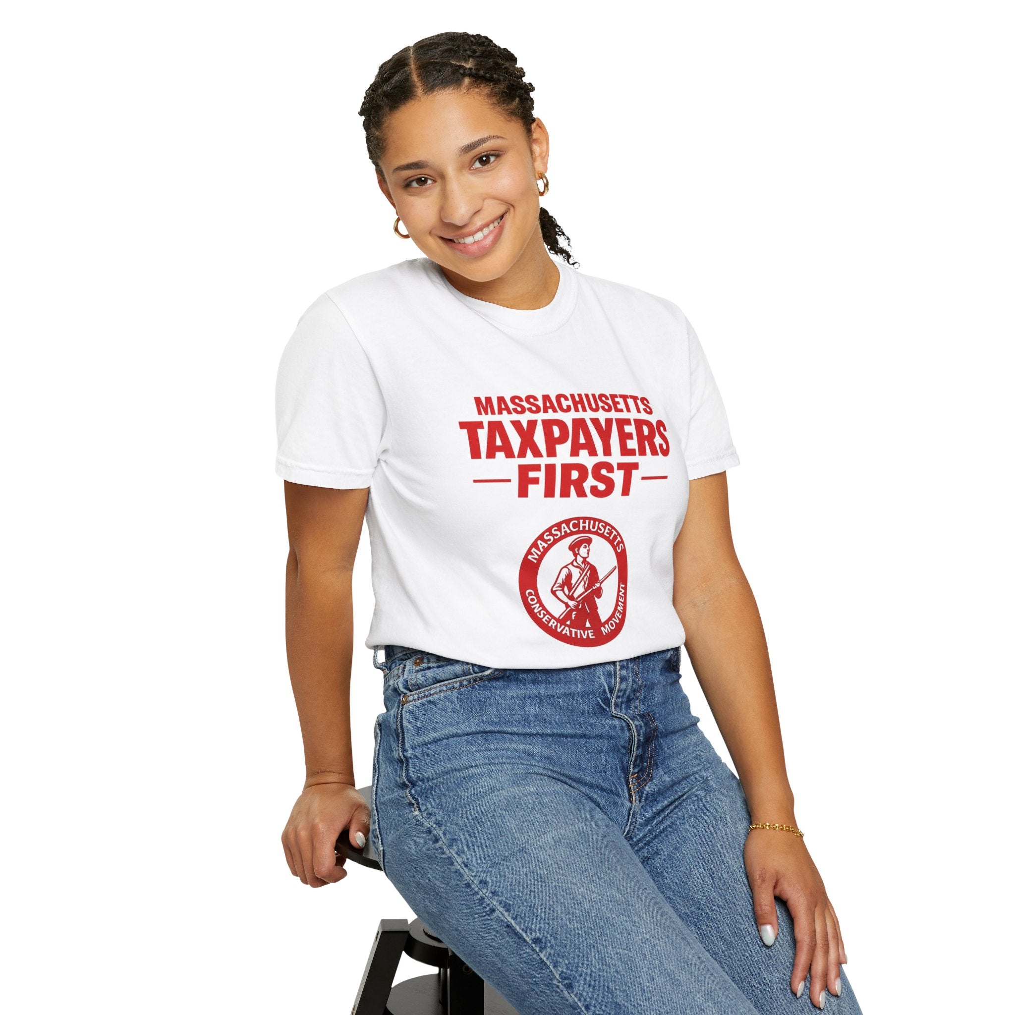 Taxpayers First T-Shirt — Massachusetts Taxpayers First Political Tee