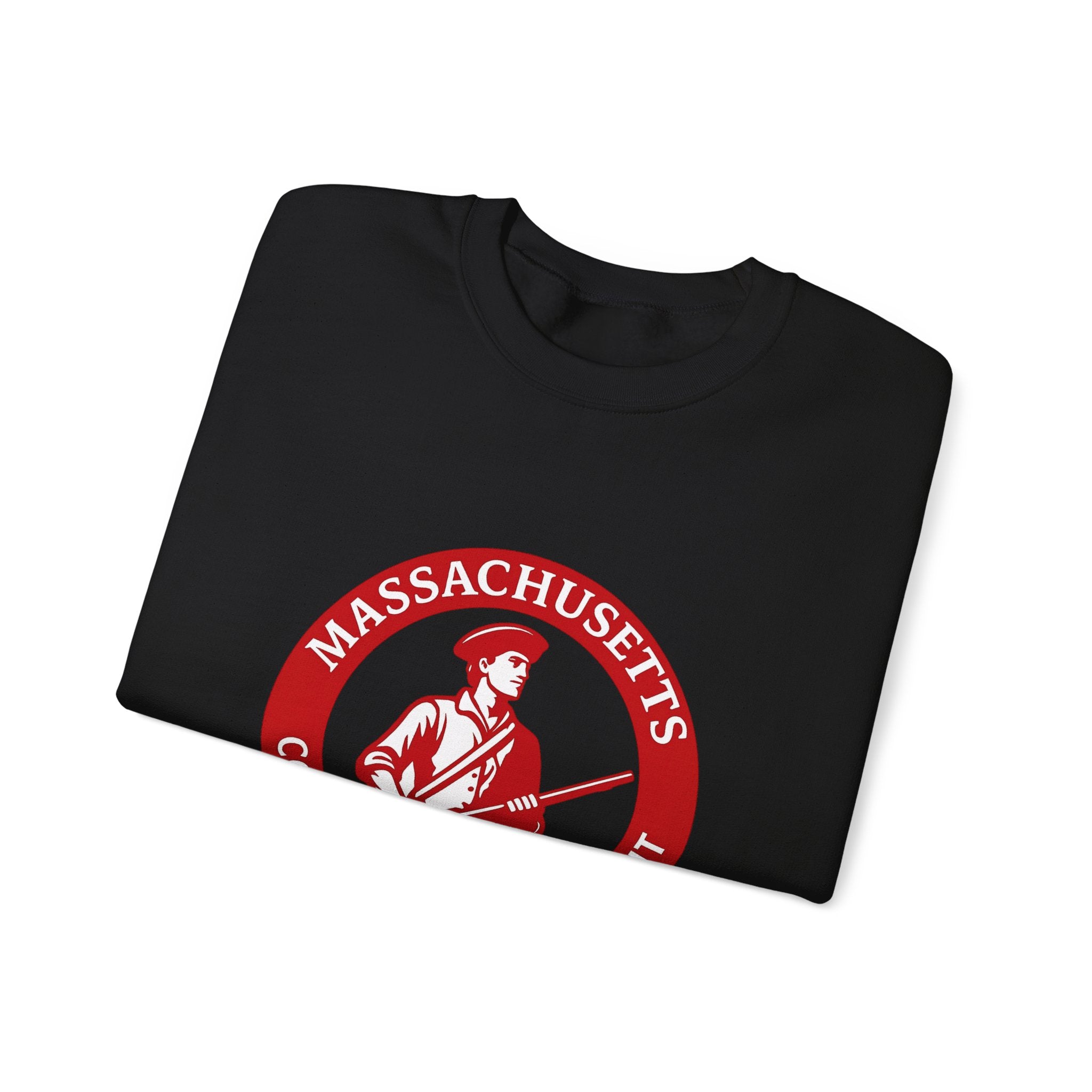 Crewneck Sweatshirt — "Massachusetts Conservative Movement" Retro Logo