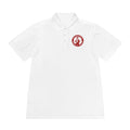 Mens Sport Polo Shirt — Vintage Athletic Club Crest Polo